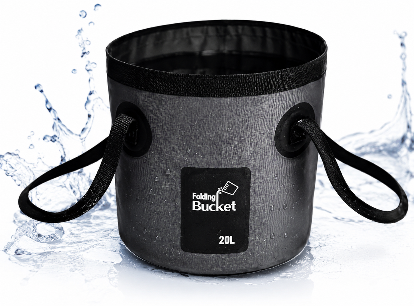 20L sammenleggbar bøtte