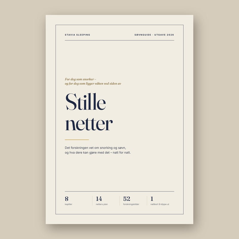 Søvnguiden Stille netter – omslag