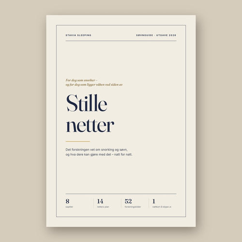 Søvnguiden Stille netter – omslag